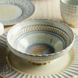 Casafina by Costa Nova CRISTAL SOUP/CEREAL BOWL Mother of Pearl 7
