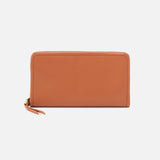 Hobo CASS LARGE WALLET Butterscotch Pebbled Leather