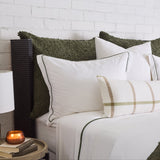 Pom Pom At Home MURPHY BIG PILLOW WITH INSERT Moss