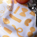 Geometry JUST ADD SAUCE TEA TOWEL