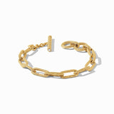 Julie Vos CHEVAL PAPERCLIP LINK BRACELET Gold