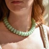 Golden Stella CHUNKY MARBLE BEAD NECKLACE Mint