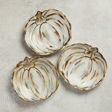 Etta B Pottery 2025 PUMPKIN SALAD PLATE