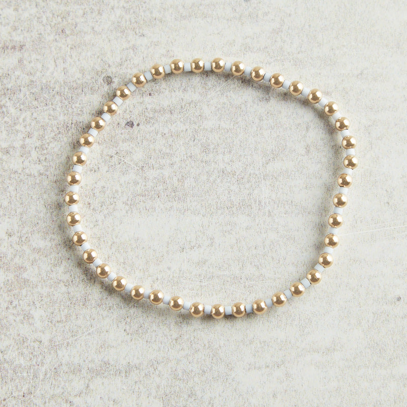 eNewton Design HOPE GRATEFUL BRACELET Blue Ice