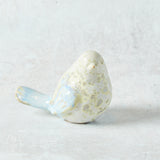 Creative Co-op WHITE GLAZE STONEWARE BIRD A