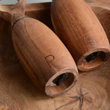 Bloomingville ACACIA WOOD SALT AND PEPPER MILL SET