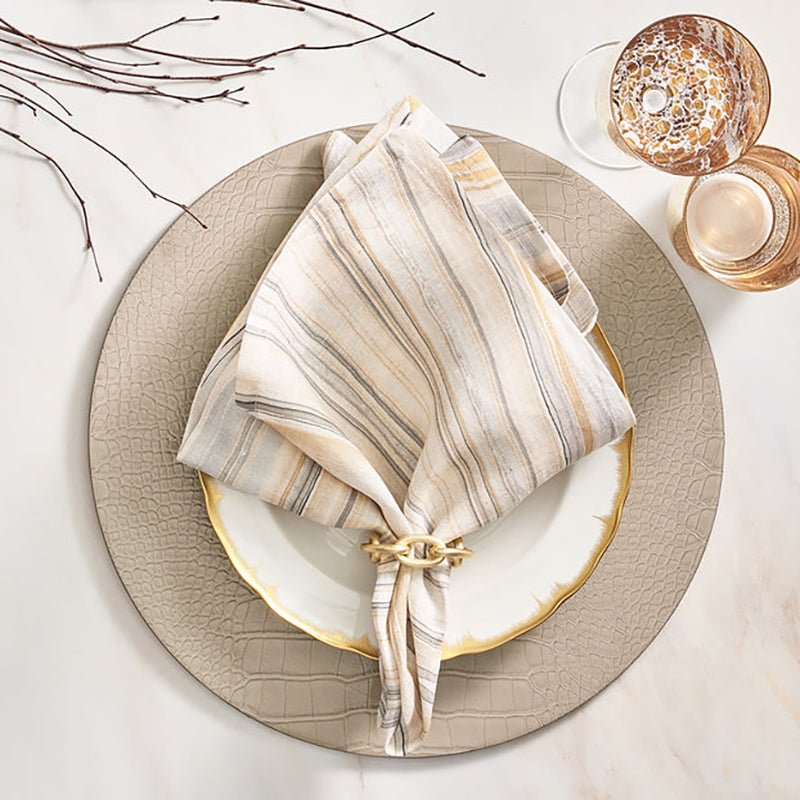 Kim Seybert CROCO PLACEMAT SALE