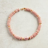Virtue BAROQUE SHELL PEARL HEISHI NECKLACE Light Blush