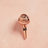 Creative Co-op BELL BOTTLE STOPPER Copper