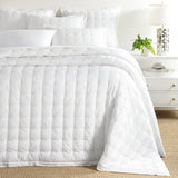 Pine Cone Hill Annie Selke COZY COTTON PUFF White