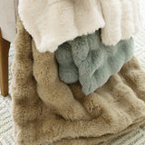 Pine Cone Hill Annie Selke FAB FAUX THROW