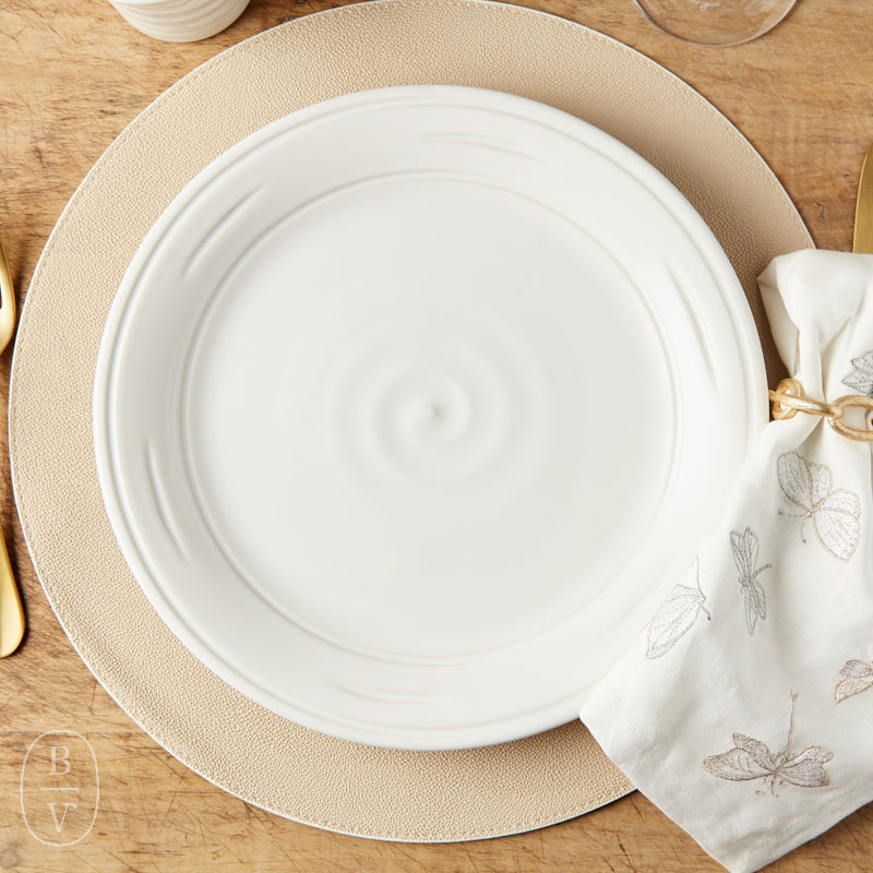 Simon Pearce BELMONT DINNER PLATE Dove