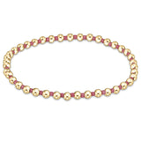 eNewton Design HOPE GRATEFUL BRACELET Bright Pink