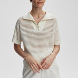 Varley NALI HALF ZIP KNIT TOP