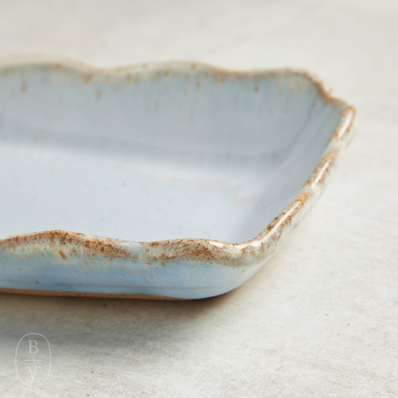 Etta B Pottery FLIRTY EDGE TRAY
