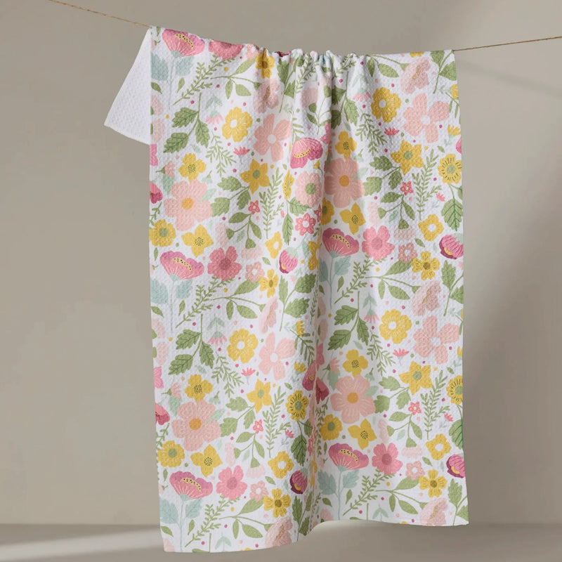 Geometry BLOOMING DAYS TEA TOWEL