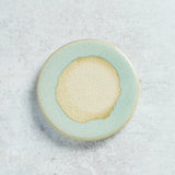 Creative Co-op REACTIVE GLAZE STONEWARE TRIVET Teal