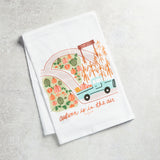 Doe A Deer AUTUMN IS IN THE AIR FLOUR SACK TOWEL