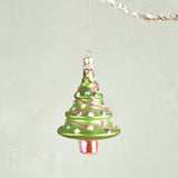 Raz Imports BLUSHING TREE ORNAMENT Green Multicolor