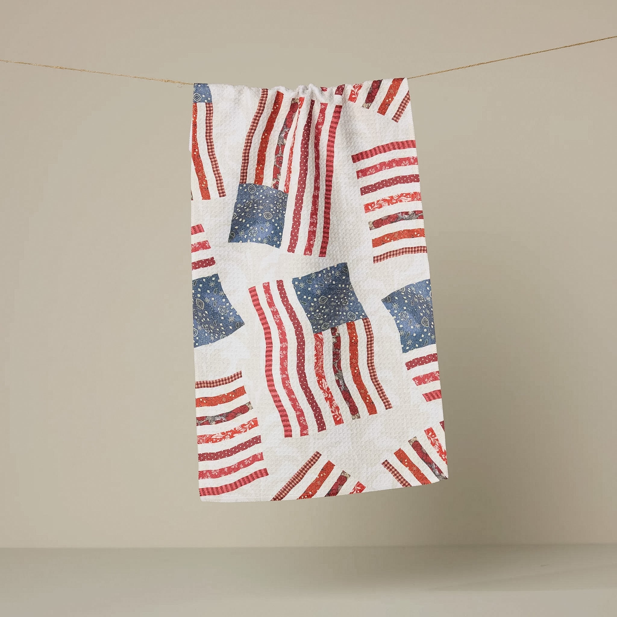 Geometry PATCHWORK PRIDE BAR TOWEL