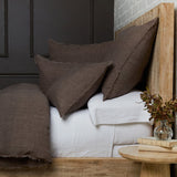 Pom Pom At Home HUNTER SHAM Walnut