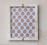 Creative Co-op BRASS INLAY BONE FRAME