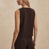 Varley JOSIE BUTTON THROUGH TANK