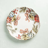 Etta B Pottery BUFFET CHRISTMAS PLATE