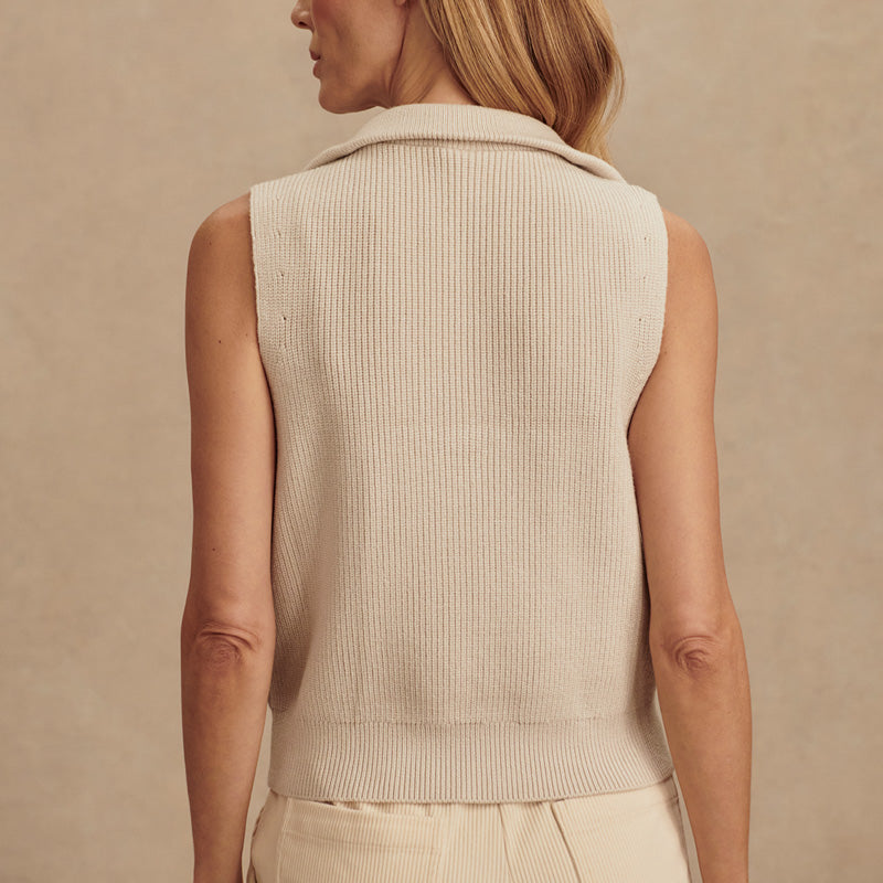 Varley AMINA HALF ZIP KNIT