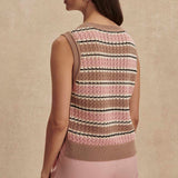 Varley DEELEY STRIPE STITCH TANK