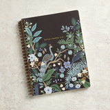 Rifle Paper Co SPIRAL NOTEBOOK Peacock