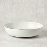 Costa Nova RESONANCE SOUP PASTA BOWL White Gold