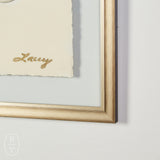 By Lacey EXPECTATION BUBBLES FRAMED FLOATED SERIES 6 NO 1