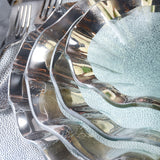 Annieglass RUFFLE BUFFET PLATE