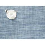 Chilewich MINI BASKETWEAVE RECTANGULAR PLACEMAT Chambray