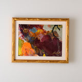 FRAMED PALETTE SERIES 8X10 GOLD BAMBOO No 3