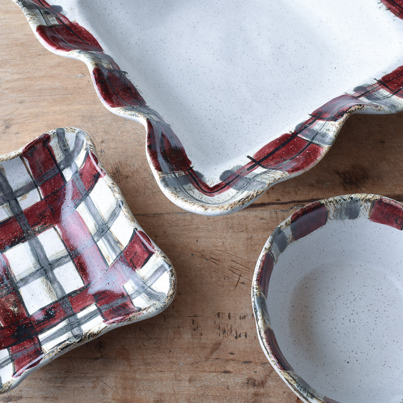 Etta B Pottery GAMEDAY ICE CREAM BOWL