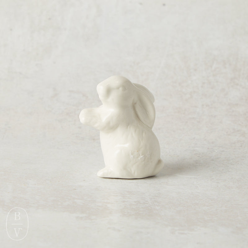 Creative Co-op CERAMIC BUNNY White Style C