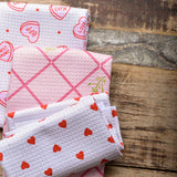 Geometry BABY HEARTS TEA TOWEL