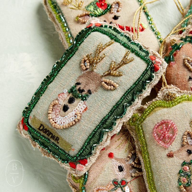 Creative Co-op SANTAS REINDEER ORNAMENT