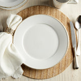 Casafina by Costa Nova LUZIA DINNER PLATE Cloud White