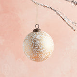 Raz Imports DISTRESSED GOLD BALL ORNAMENT