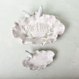 Dixie Pottery MR & MRS THROW ALL DISH