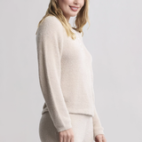 Barefoot Dreams COZYCHIC LITE TEXTURED RAGLAN SLEEVE HENLEY