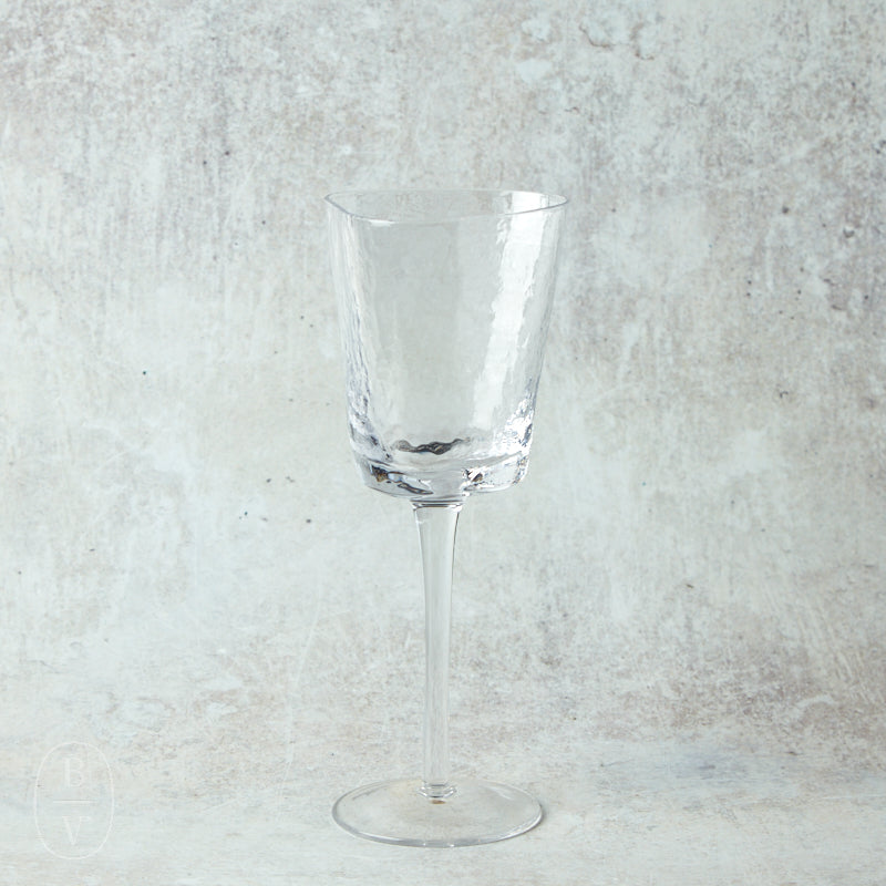 Design Ideas Ltd SERAPHA HAMMERED WINE GLASS