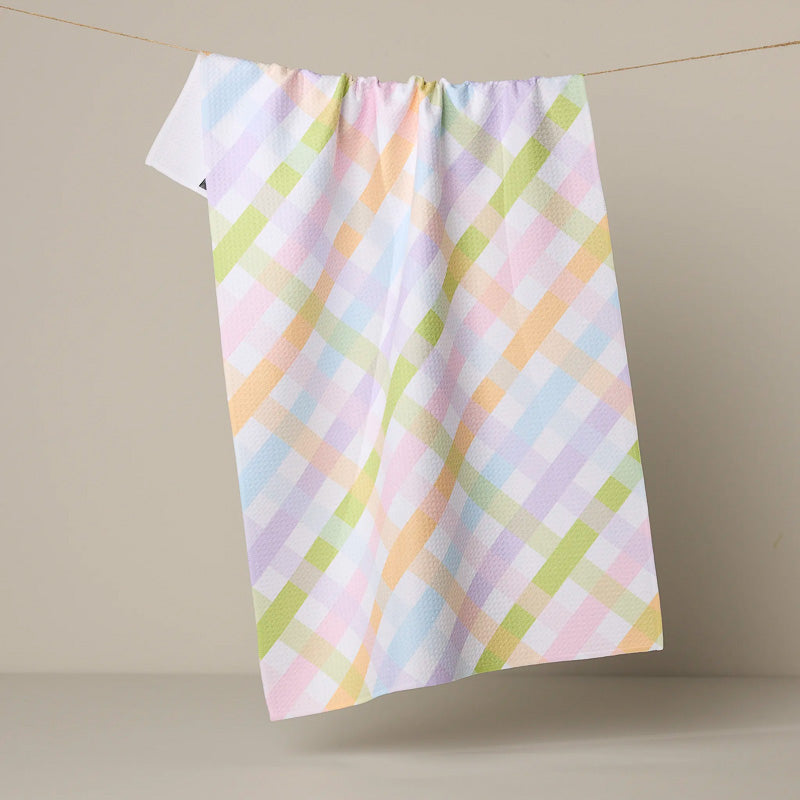 Geometry SPRING BASKET TEA TOWEL