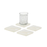 Two's Company QUARTZ COASTERS SET OF 4