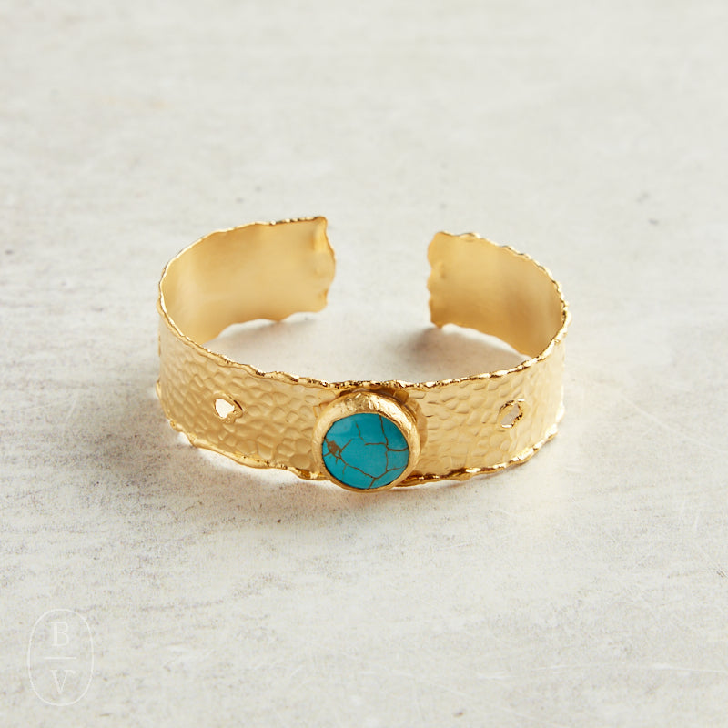 Virtue THE LADY LUXE CUFF BRACELET Turquoise
