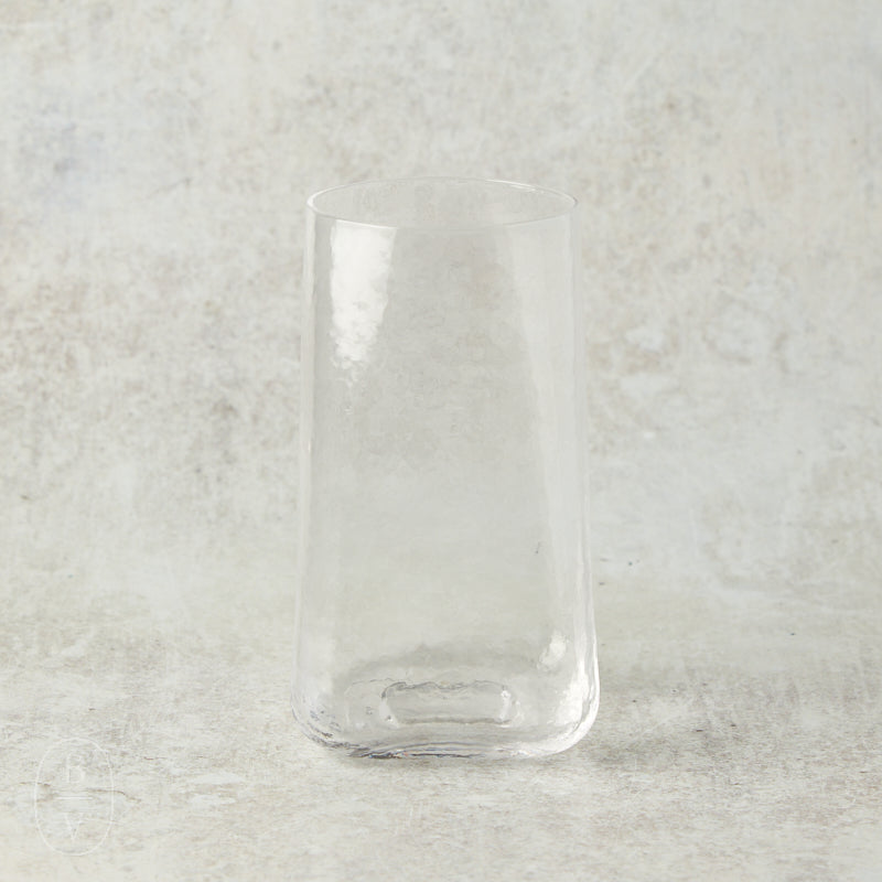 Zodax KALLOS HAMMERED HIGHBALL GLASS