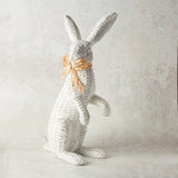 Melrose International BASKET WEAVE RESIN RABBIT 17.75